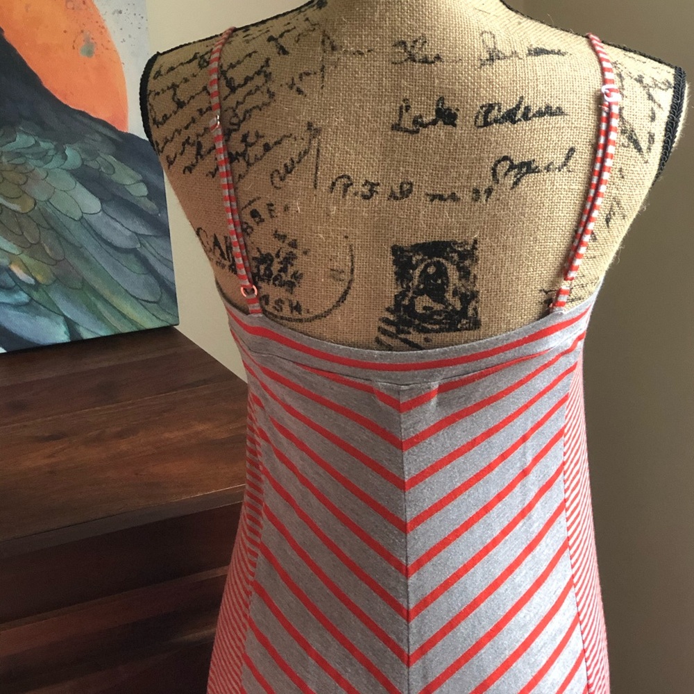 Anthropologie Mixed Stripe Jersey Maxi Dress - Picture 4 of 5